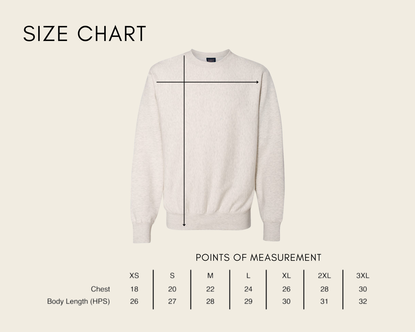 Washington Rhododendron Crew: Oatmeal Heather